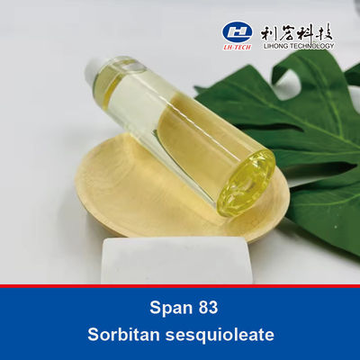 Span 83 Sorbitan Sesquioleate Polyether Polyol Surfactant Cas 1338-39-2