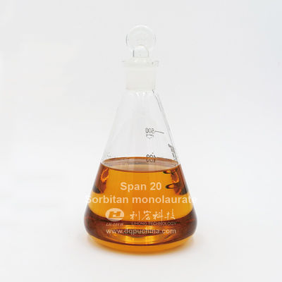 Span 20 Sorbitan Monolaurate Surfactant Cosmetic Food Grade Cas 1338-39-2