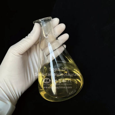 Span 20 Sorbitan Monolaurate Surfactant Cosmetic Food Grade Cas 1338-39-2
