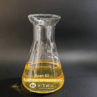 STO Sorbitan Trioleate Surfactant Yellow Liquid Span 85 Cas 26266-58-0