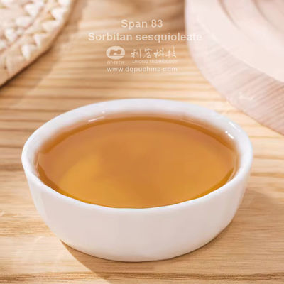 STO Sorbitan Trioleate Surfactant Yellow Liquid Span 85 Cas 26266-58-0