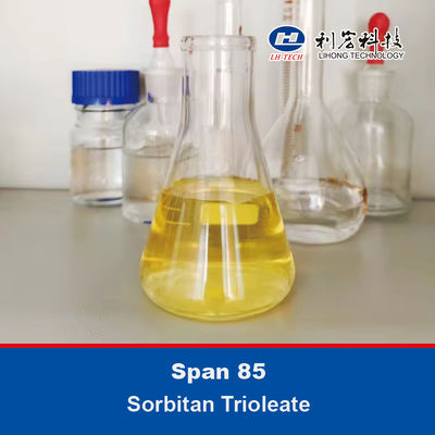 STO Sorbitan Trioleate Surfactant Yellow Liquid Span 85 Cas 26266-58-0