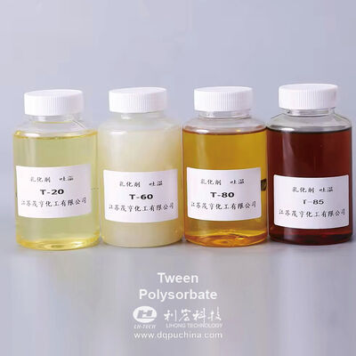 Tween Polyoxyethylene Sorbitan Esters