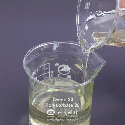 Tween 20  Polysorbate 20  Polissorbato 20 Polyoxyethylene (20) Sorbitan Monolaurate 9005-64-5 Industrial and Food Grade