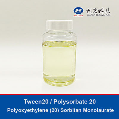 Sorbitan Monolaurat Fettsäure Estere Polysorbat 20 Tensid 20 Polyoxyethylen 20