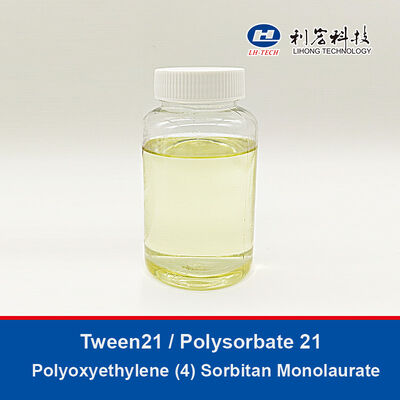 Tween 21 Polysorbate 21 Polissorbato 21 Polyoxyethylene 4 Sorbitan Monolaurate Fatty Acid Esters Surfactant
