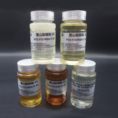 OEM Tween 60 Polysorbat 60 Polyoxyethylen 20 Sorbitanmonolaurat Flüssigkeit Cas 9005-67-8