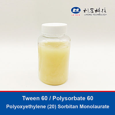 OEM Tween 60 Polysorbat 60 Polyoxyethylen 20 Sorbitanmonolaurat Flüssigkeit Cas 9005-67-8