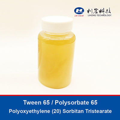 Cas 9005-71-4 Tween Polysorbate 65 Polyoxyethylene 20 Sorbitan Tristearate Surfactant In Bulk