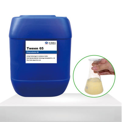 Cas 9005-71-4 Tween Polysorbate 65 Polyoxyethylene 20 Sorbitan Tristearate Surfactant In Bulk