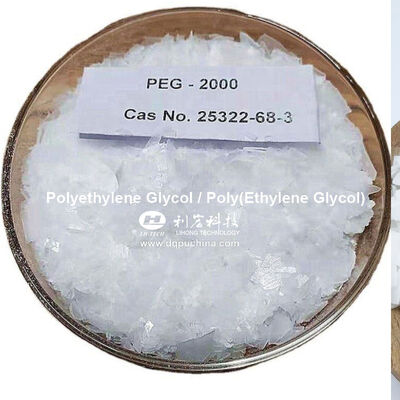 PEG 2000 3000 Polyethylene Glycol Surfactant Raw Materials White Flake Poly Ethylene Glycol Cas 25322-68-3
