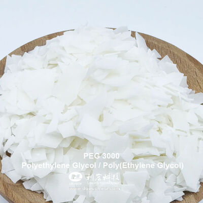 PEG 2000 3000 Polyethylene Glycol Surfactant Raw Materials White Flake Poly Ethylene Glycol Cas 25322-68-3