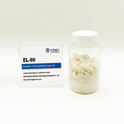 Emulgator EL-60 Cremophor EL-80 Tensid Rohstoffe Polyoxyl hydriertes Rizinusöl