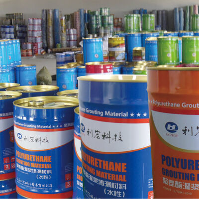 B13: Oil Soluble PU Grouting Material , Oil-Based Polyurethane Foaming Agent for Waterproofing Chemical Materials Eco-Friendly Concrete Crack Repair