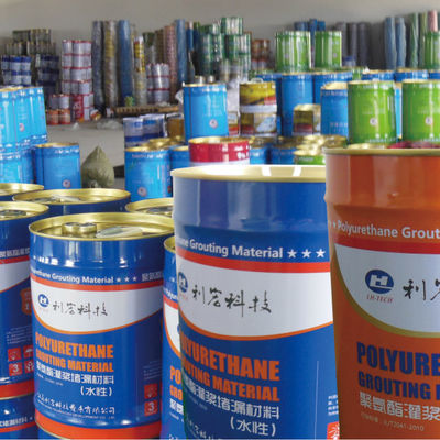 Bulk Waterproofing Polyurethane Grouting Material Chemical Repair Leakage