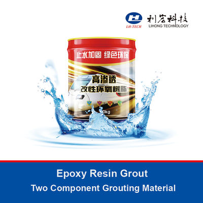 Modified Hydrophilic Polyurethane Injection Resin Epoxy Materials For Grouting Two Component