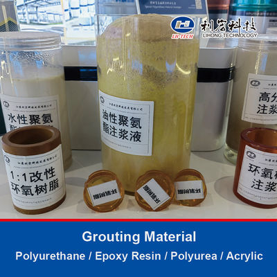 waterproofing Hydrophobic Polyurethane Injection Grout Material Fluid High Polymer Acrylate