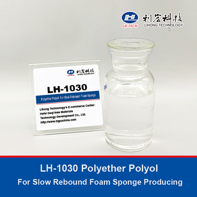 LH-1030 Polyether Polyol do produkcji piankowej gąbki powolnego odbicia, takiej jak bawełna pamięci