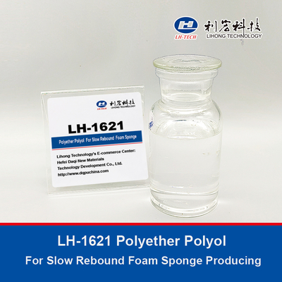 LH-1621 Polyether Polyol For Slow Rebound Foam Sponge Producing, takie jak ultra-miękka gąbka