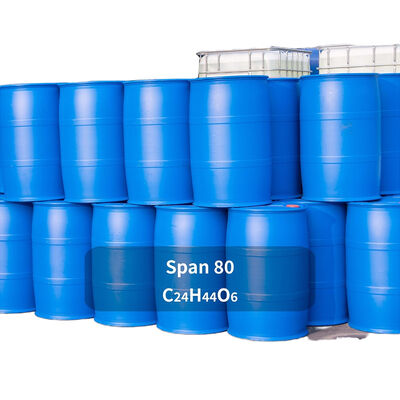 স্প্যান ৮০ এস-৮০ সোর্বিটান মোনোলিয়েট খাদ্য শ্রেণীর সংযোজন দ্রাবক দ্রবীভূতকারী তেলের জন্য এমল্সিফায়ার