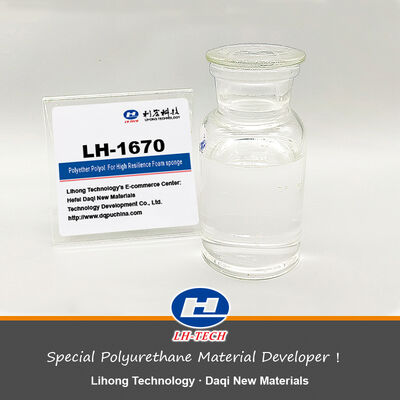 A62: LH-1670 Polyether Polyol  For Slow Rebound Foam Sponge Producing PU Foam Liquid Chemical Material for Memory Pillow