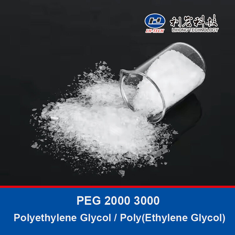 PEG 2000 3000 Polyethylene Glycol Surfactant Raw Materials White Flake Poly Ethylene Glycol Cas 25322-68-3
