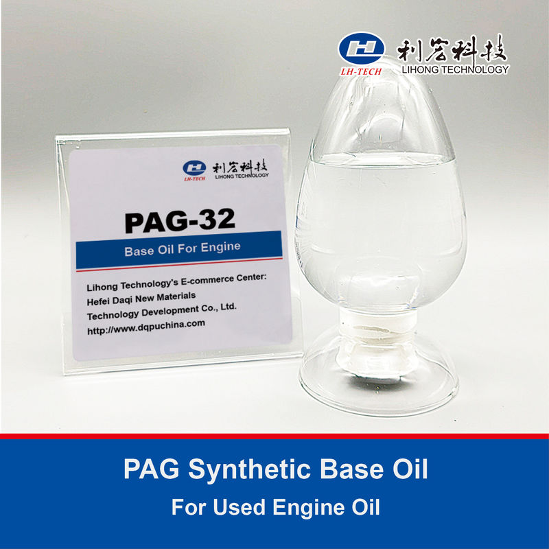 PAG Fully Synthetic Industrial Lubricant Base Oil Additive Package for Used Engine Oil