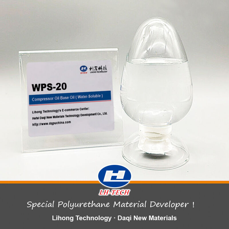 WPS WPD Polyether base oil Full synthetic Base Oil For Compressor Oil  Water  Soluble  Products  Lube Base Oil