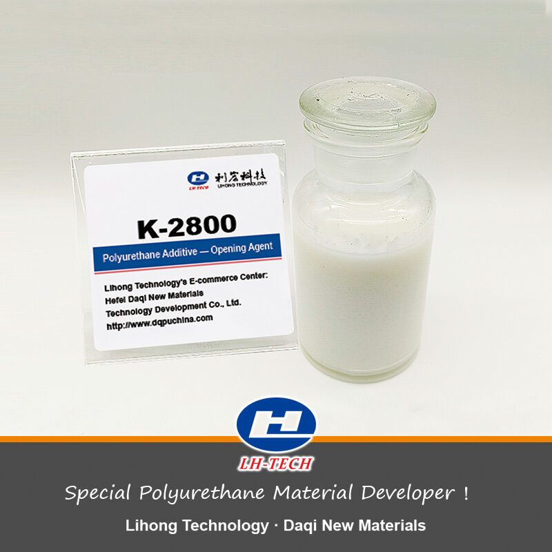 A41: K-2800 PU Additives Polyurethane Slow Rebound Resilience Flexible Open Cell Foam Chemical for Memory Foam